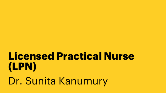 Licensed Practical Nurse (LPN)