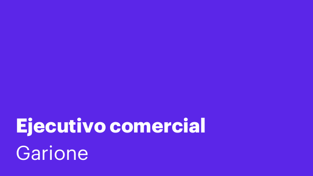 Ejecutivo comercial