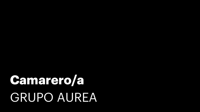 Camarero/a