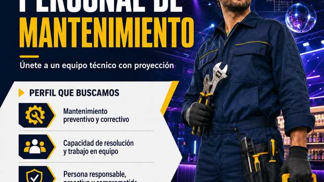 Técnico/a de Mantenimiento