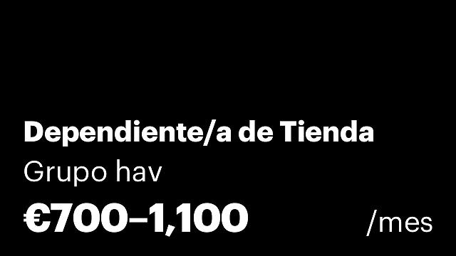 Dependiente/a de Tienda
