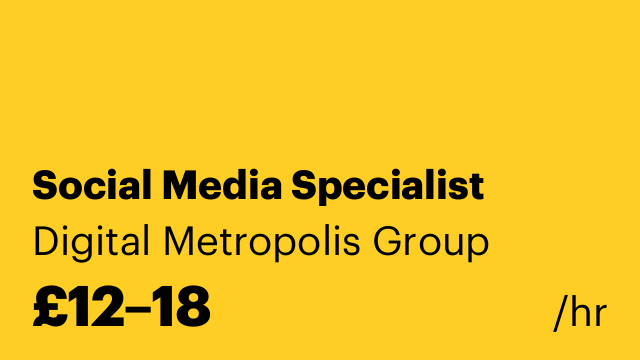 Social Media Specialist