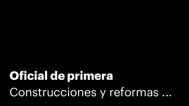 Oficial de primera