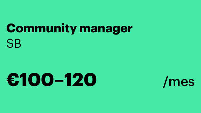 Community manager
