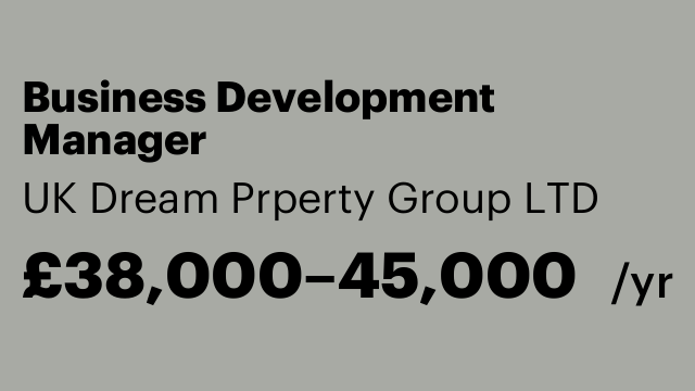 Business Development Manager