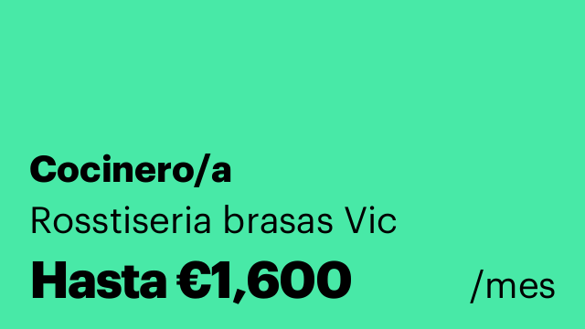 Cocinero/a