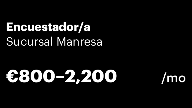 Encuestador/a