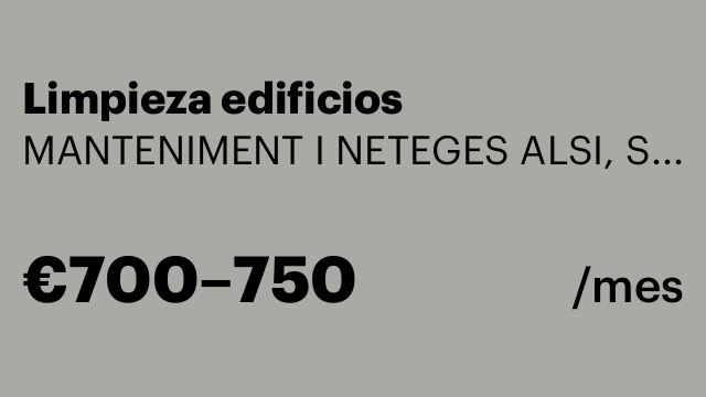 Limpieza edificios