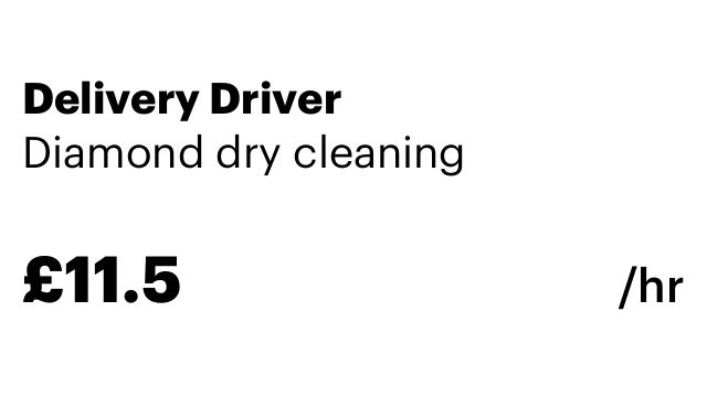 Delivery Driver