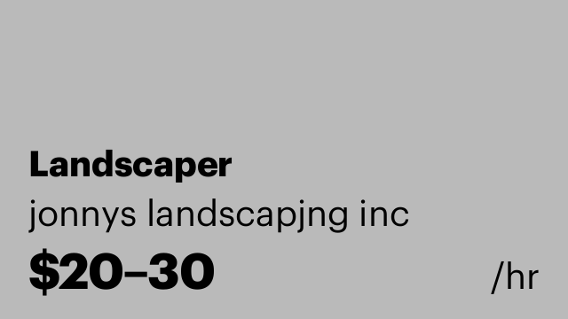 Landscaper