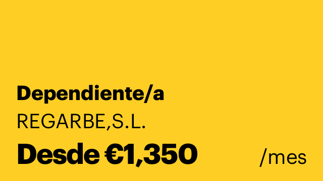 Dependiente/a
