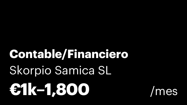 Contable/Financiero