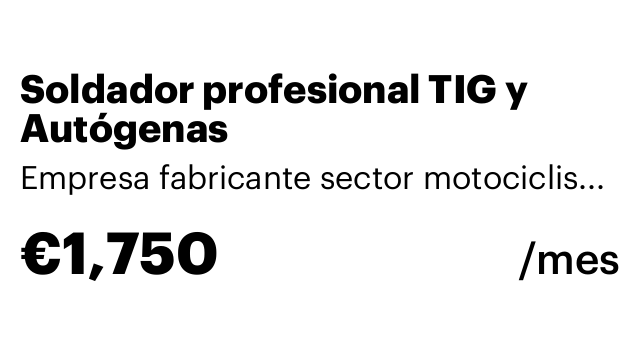 Soldador profesional TIG y Autógenas