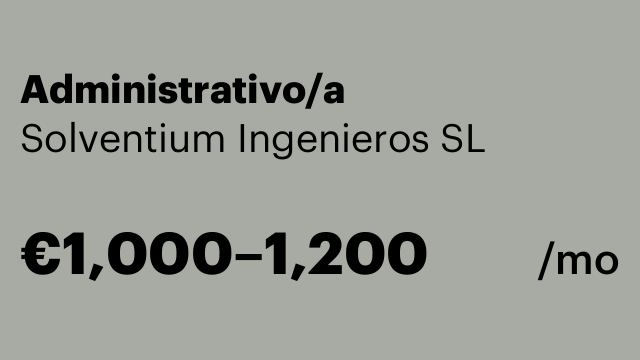 Administrativo/a