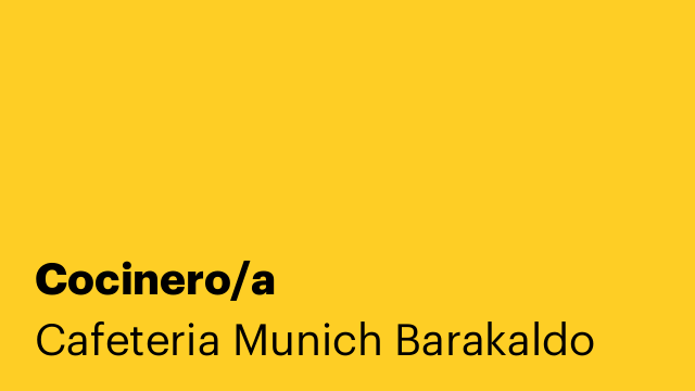 Cocinero/a