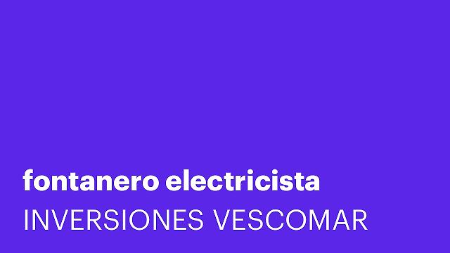 fontanero electricista