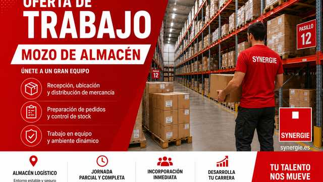 Mozo/a de Almacén Valls y Constantí