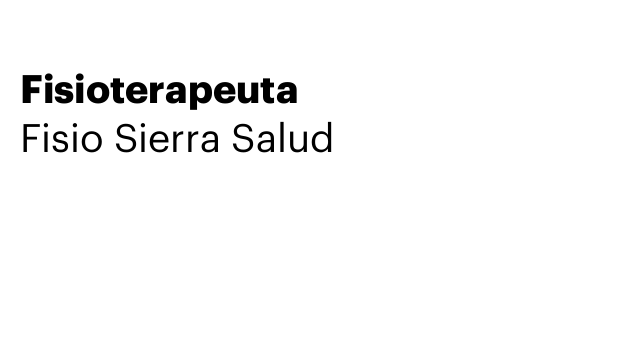 Fisioterapeuta
