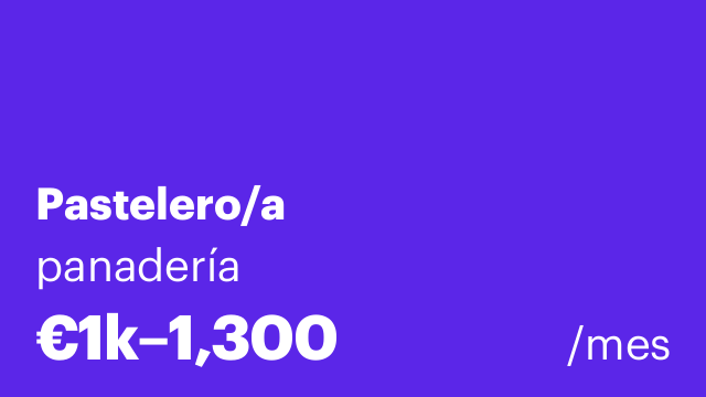 Pastelero/a