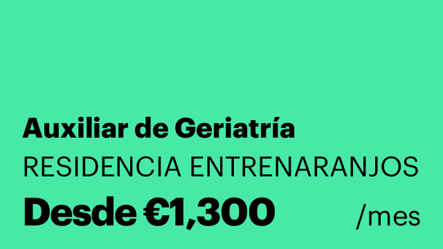Auxiliar de Geriatría