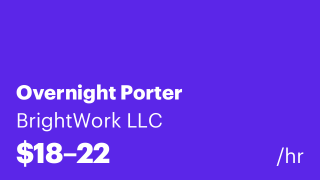Overnight Porter