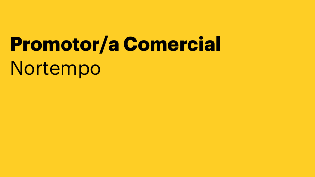 Promotor/a Comercial