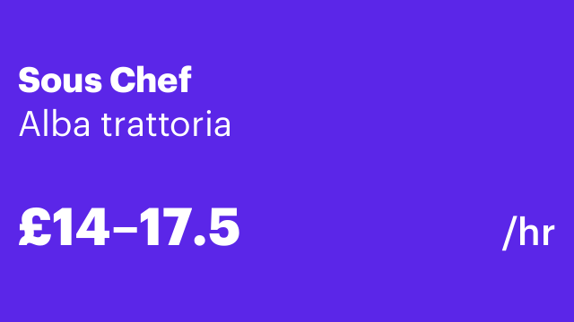Sous Chef