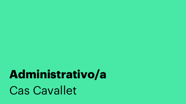 Administrativo/a