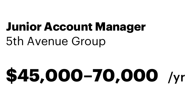 Junior Account Manager