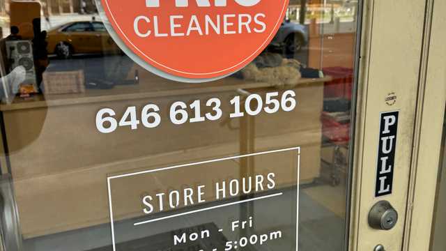 Dry Cleaner Counter