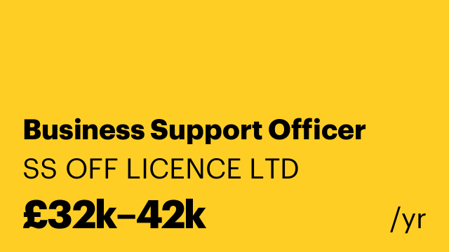 Business Support Officer