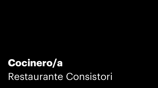 Cocinero/a