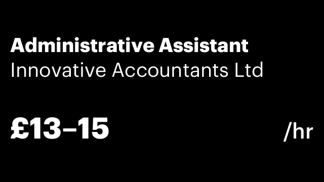 Administrative Assistant