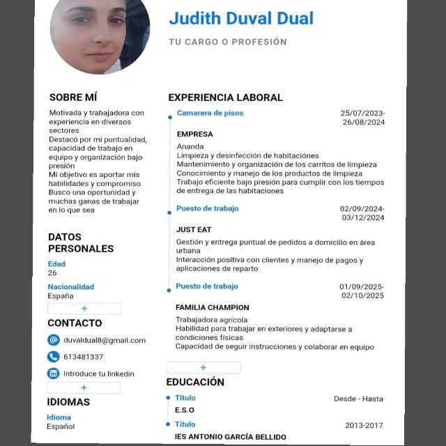 Candidate avatar
