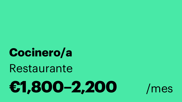 Cocinero/a