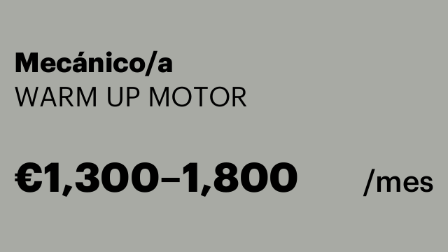 Mecánico/a