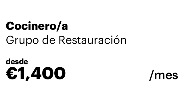 Cocinero/a