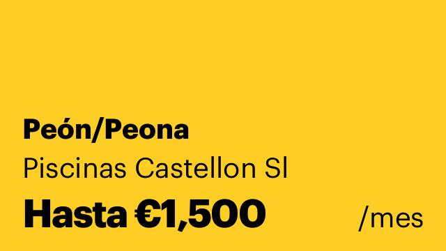 Peón/Peona