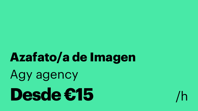 Azafato/a de Imagen