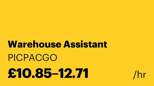 Warehouse Assistant