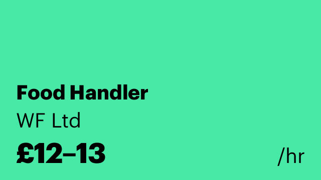 Food Handler