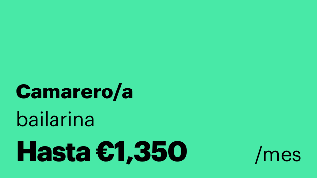 Camarero/a
