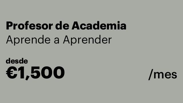 Profesor de Academia