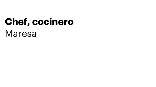 Chef, cocinero