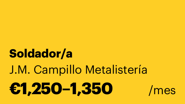 Soldador/a
