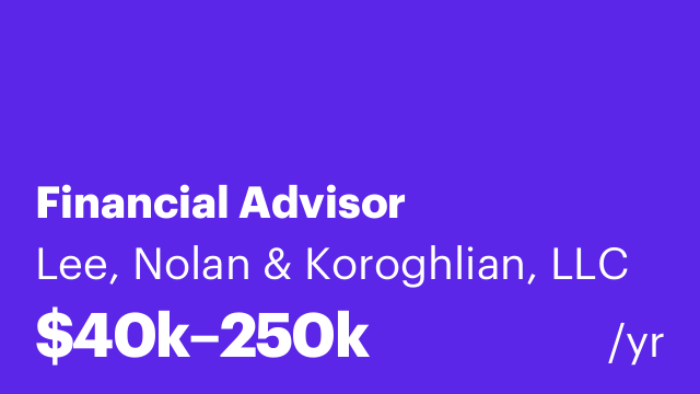 Financial Advisor