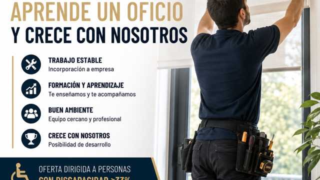 🔧 INSTALADOR/A – Con Discapacidad