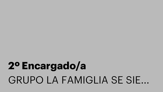 2º Encargado/a