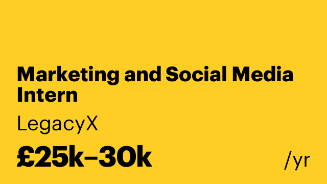 Marketing and Social Media Intern