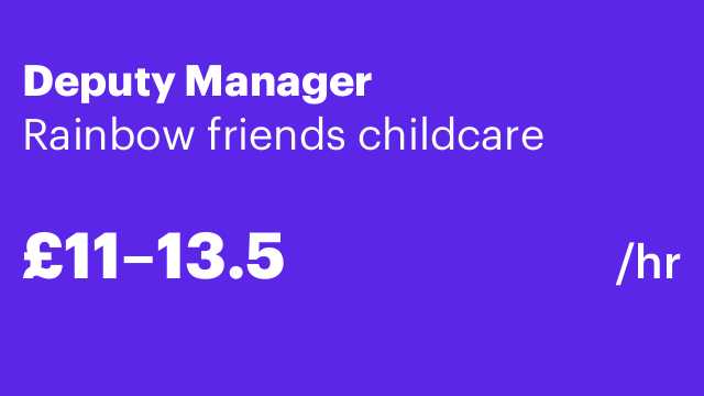 Deputy Manager